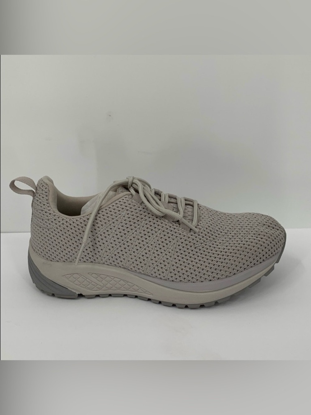 Propet Tour Knit Sneaker shoe lace-up mesh knit gray 6.5 XXW EEEE EXTRA WIDE